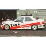 A new 1/43 scale Mercedes-Benz 190E 2.3 Weidler DTM 1986 diecast replica from Minichamps. This