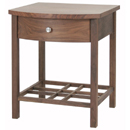 Meridian Walnut night table furniture