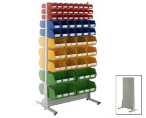 Unbranded Metabin free standing racks