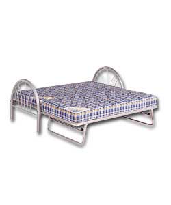 Metal Bed with Guest Bed