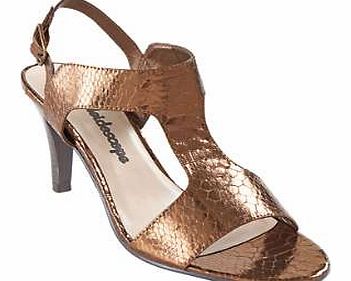 Lovely heeled sandals that really will go with anything. Perfect for an evening out or to dress up your jeans, these sandals are something special. Sandals Features: Upper/Lining: Other materials Sock/Outer sole: Other materials Heel height approx. 8