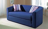 Contemporary style foam fold out sofabed available