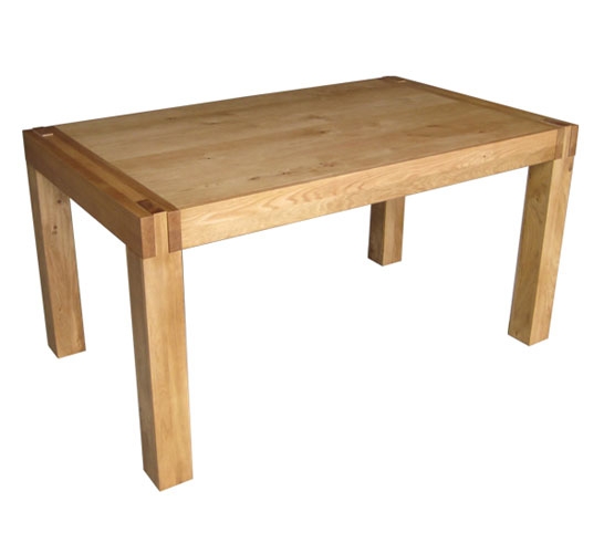 Unbranded Mews Oak Fixed Top Dining Table 1550 x 900mm