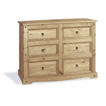 Unbranded Mexican 6 Drawer Chest