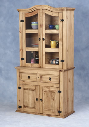 Mexican - Corona Style - Glass Display Cabinet