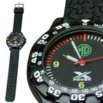 This rugged sports watch has been designed with ha