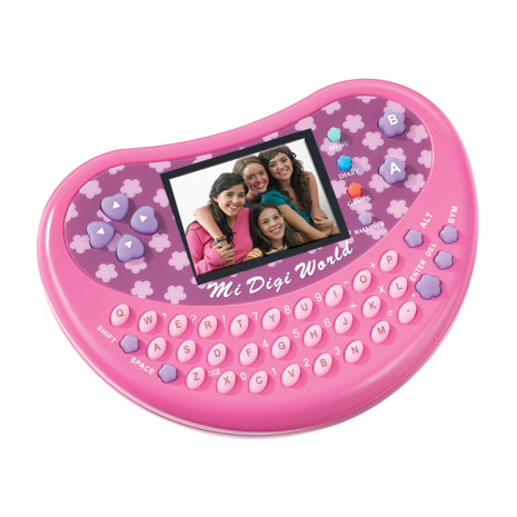 The Ultimate Girls LCD Centre with music and 35 features! Full colour games and organiser with speak