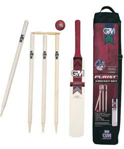 Michael vaughan hit 4 six cricket set. Set contains 1 cricket bat, rubber ball, 4 stumps and 1 set o
