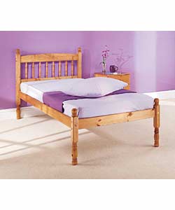 Michigan Single Solid Pine Bed with Deluxe Mattress