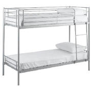 Unbranded Mika Shorty Bunk Bed, Silver Effect