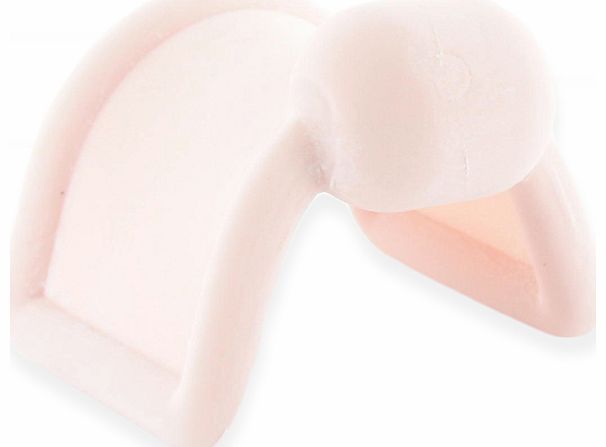 Milex Gehrung with Knob Pessary. First line treatment for cystocele/rectocele with stress incontinence. Supports bladder and rectal prolapse. Folding silicone design for easy insertion. Helps treat the symptoms of pelvic organ prolapse.