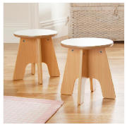Unbranded Millhouse Play Stools (2 Pack)