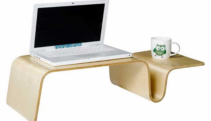 Unbranded Milo Bentwood Laptop Tray with Mouse Mat