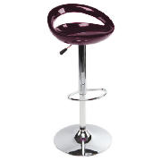 Unbranded Mina Barstool Aubergine