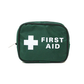 The Mini Car Kit is ideal to store in the glove compartment and contains a selection of first aid pr