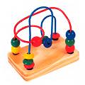 Mini Motor Activity Coil Educational Wooden Toy