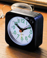 Mini-Time is our tiniest travel alarm. Its less th