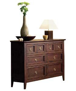 Minster 4 Wide Drawers and 4 Narrow Drawer Sideboard