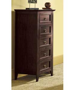 Minster Dark Tall Chest of Drawers