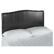 Unbranded Miro Bi-Cast Leather King Headboard, Brown with
