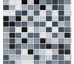 Create a luxurious feature in your home with Mixed Glass BlackWhite MosaicThis black and white glass mosaic is ideal for giving a modern twist to the average kitchen or bathroom providing subtle yet striking design possibilitiesMosaics provide unlimi