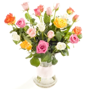 Unbranded Mixed Roses - Flowers by Post