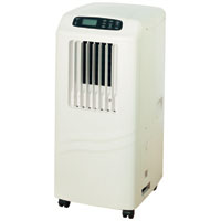 Multi-function air conditioner, fan & dehumidifier