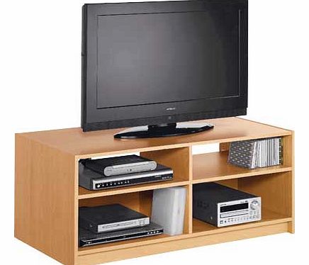 This modular TV unit is finished in a modern beech effect and offers you a practical and versatile solution for your home entertainment needs. Display set top boxes. CDs or DVDs as you please and support a TV on the top with this sturdy design. Part 