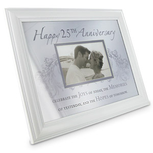 Unbranded Moments 25th Anniversary Photo Frame