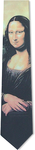 Unbranded Mona Lisa Tie