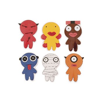 Moody Puppet Magnets