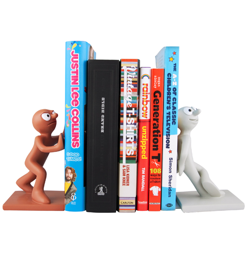 Unbranded Morph and Chas Book Ends