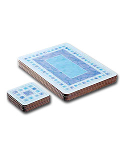 Mosaic Tablemat & Coaster Set