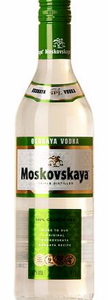 Translated as Special Muscovite, this Russian vodka is produced from selected rye grain for a natural sweetness. Production dates back to the communist era. This triple distilled, charcoal filtered vodka is both smooth and authentic.