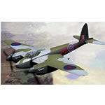 A detailed collector quality diecast replica of the Mosquito B MkXVI `Cookie Bomber`. Each Armour Co