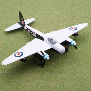 A detailed  collector quality diecast replica of the Mosquito NF XXXVI Radar. Each Armour Collection