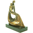Mother & Child Bronze Sculpture