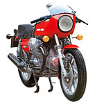 Recently announced by Minichamps is the 1976 Moto Guzzi 850 Le Mans, their newest addition to the