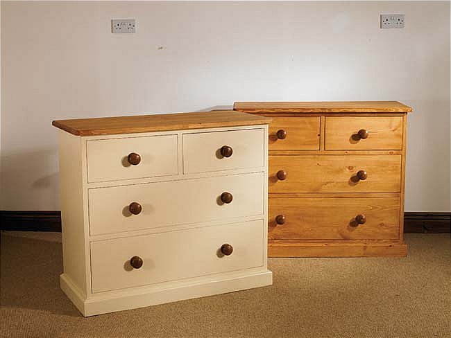 Unbranded Mottisfont Painted 2 Over 2 Chest Of Drawers