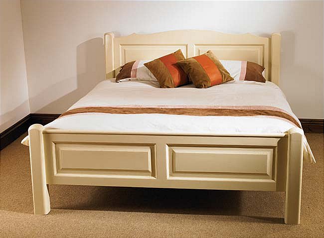 Unbranded Mottisfont Painted King Size Bed (White)