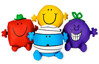 Unbranded Mr. Men Vinyl Plush (Mr. Strong)