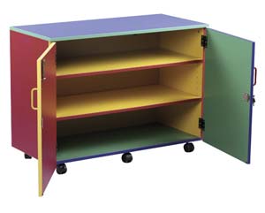 Unbranded Multi-coloured storage cupboard