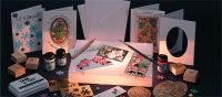 Multi-purpose light box ideal for card making, tracing designs, paper embossing and glass painting