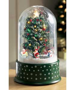 Musical Snowing Christmas Dome
