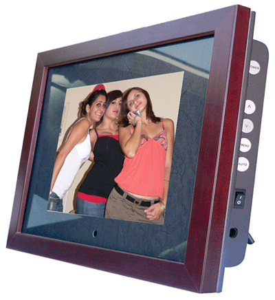 The MV-800 Digital Picture Frame is the newest version of photo, MP3 music and Video player. The
