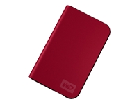 My Passport Elite WDMLRC2500 - Hard drive - 250 GB - external - Hi-Speed USB - Cherry Red