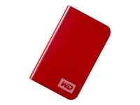 My Passport Essential WDMER3200 - Hard drive - 320 GB - external - Hi-Speed USB - real red