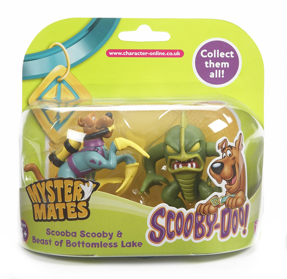 The Spookiness of the Scooby Doo gang in the palm of your hand! The Mystery Mates twin pack contains