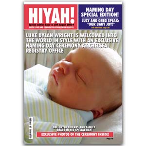 Unbranded Naming Day Magazine Cover