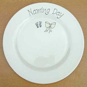 Unbranded Naming Day Signature Plate